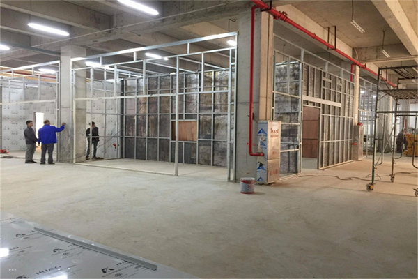 东丽CT室机房铅板施工